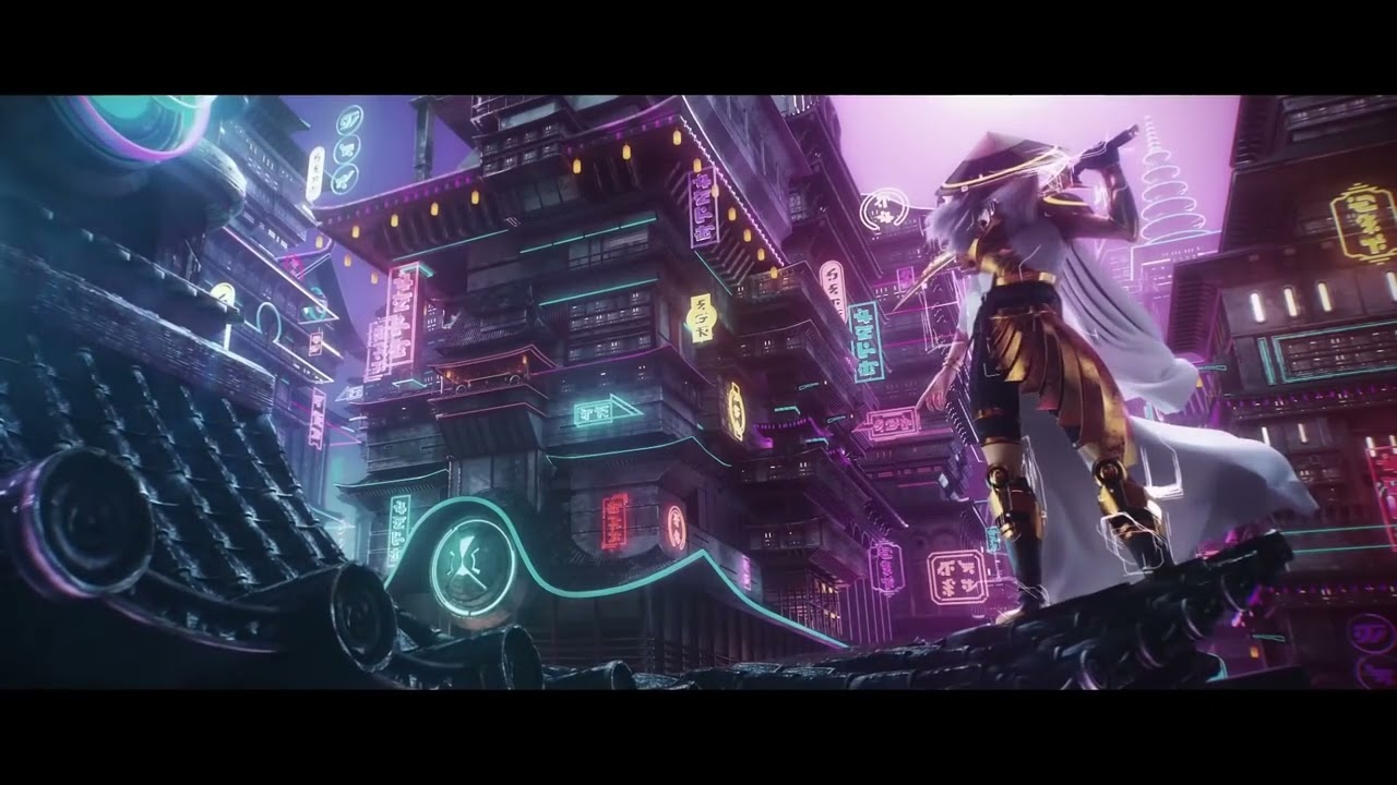 Kamagawa Neon Dynasty Live Wallpaper