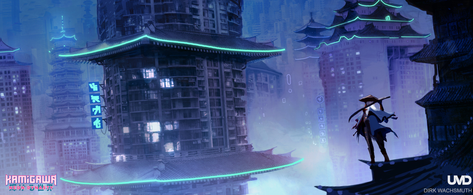 Dirk Wachsmuth: The Gathering: Neon Dynasty Concept Art