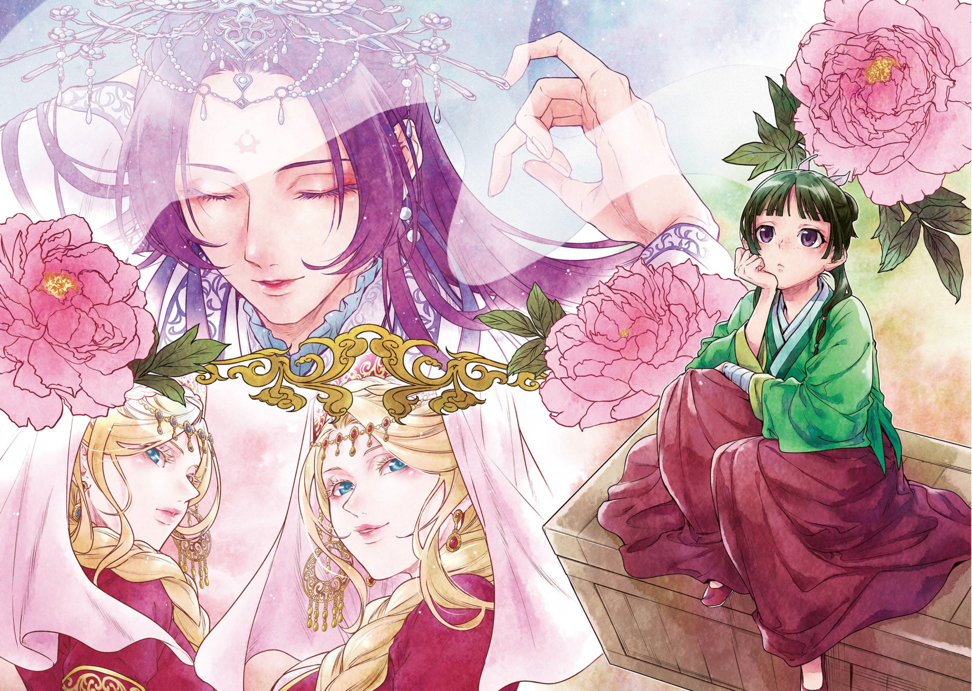 Anime The Apothecary Diaries HD Wallpaper by ねこクラゲ