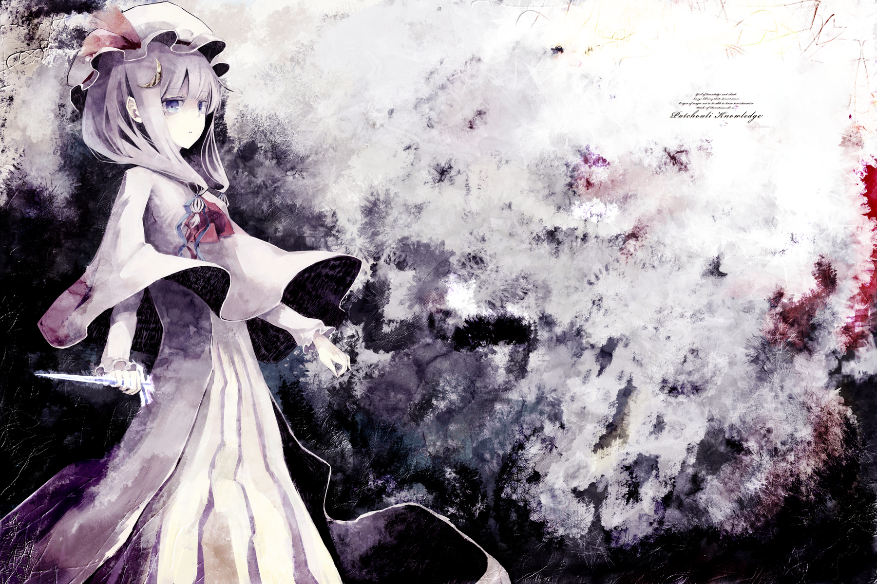 patchouli knowledge touhou yudough. konachan.com.com Anime Wallpaper