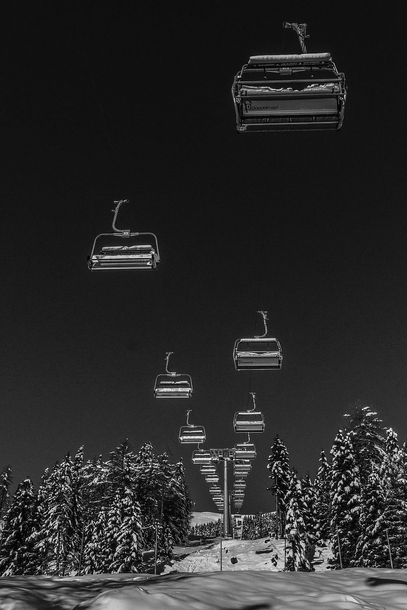 Ski Lift Image Wallpaper