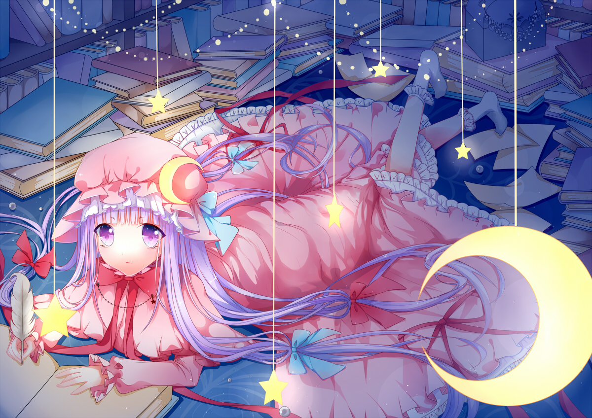 huayue patchouli knowledge touhou. konachan.com.com Anime Wallpaper