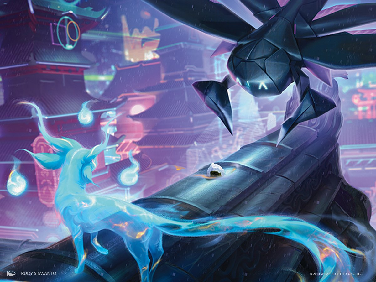 Magic: The Gathering glow of #MTGNeon is starting to get brighter! Let's take a look at what has been revealed so far from Kamigawa: Neon Dynasty. New Planeswalker ▶️