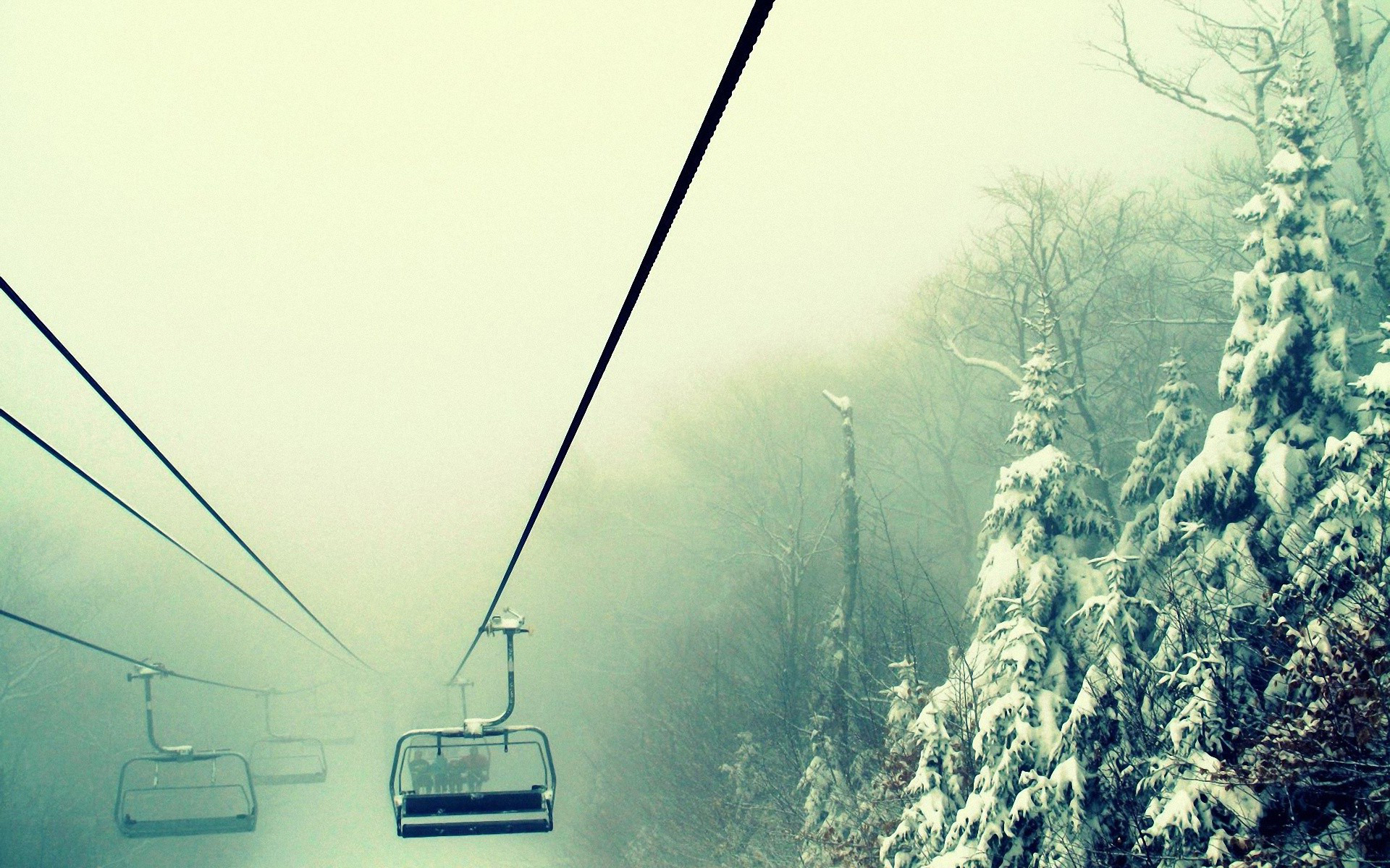Ski Lift « Awesome Wallpaper