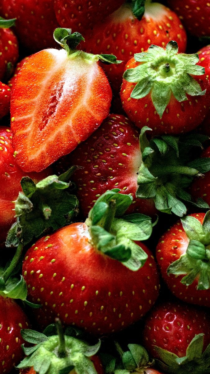 Download premium image of Aesthetic strawberry fruit mobile wallpaper by Monika about iphone wallpaper strawberry, phone wallpaper, half strawberry, iphone wallpaper drink photo elements, and photo fruit iphone 2601716