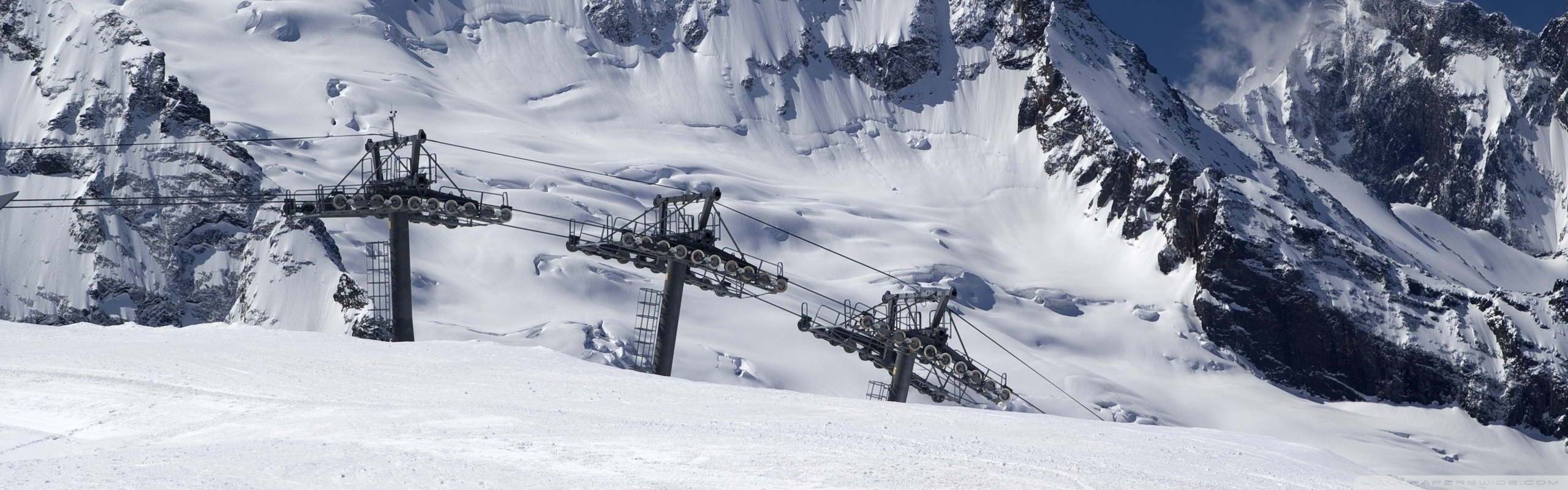 Ski Lift, Winter Ultra HD Desktop Background Wallpaper for 4K UHD TV, Multi Display, Dual Monitor, Tablet