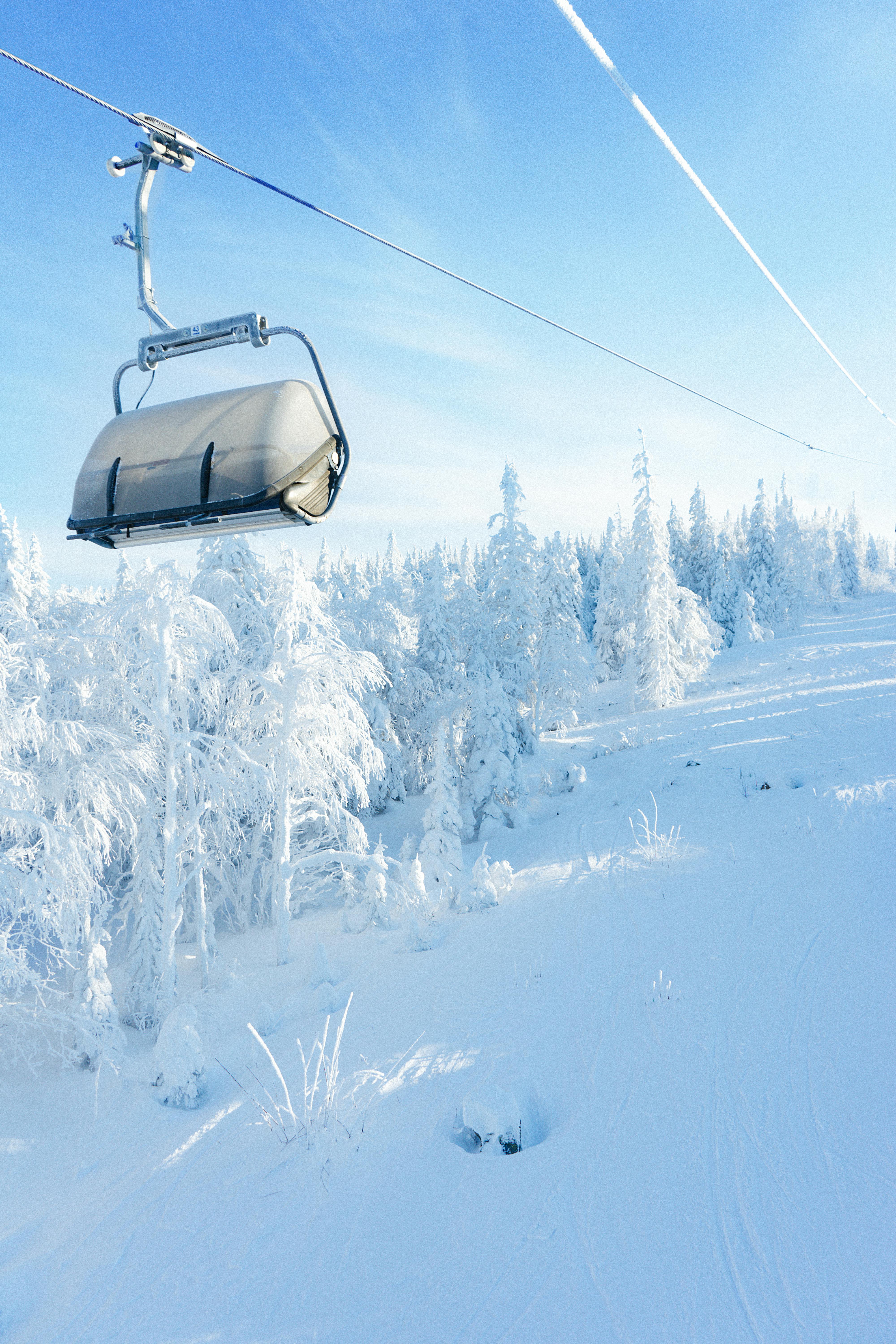 Ski Lift in Winter · Free