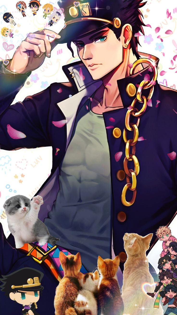 Jotaro Kujo wallpaper kawaii