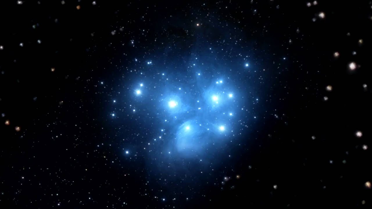Zooming Into the Pleiades Cluster [1080p]