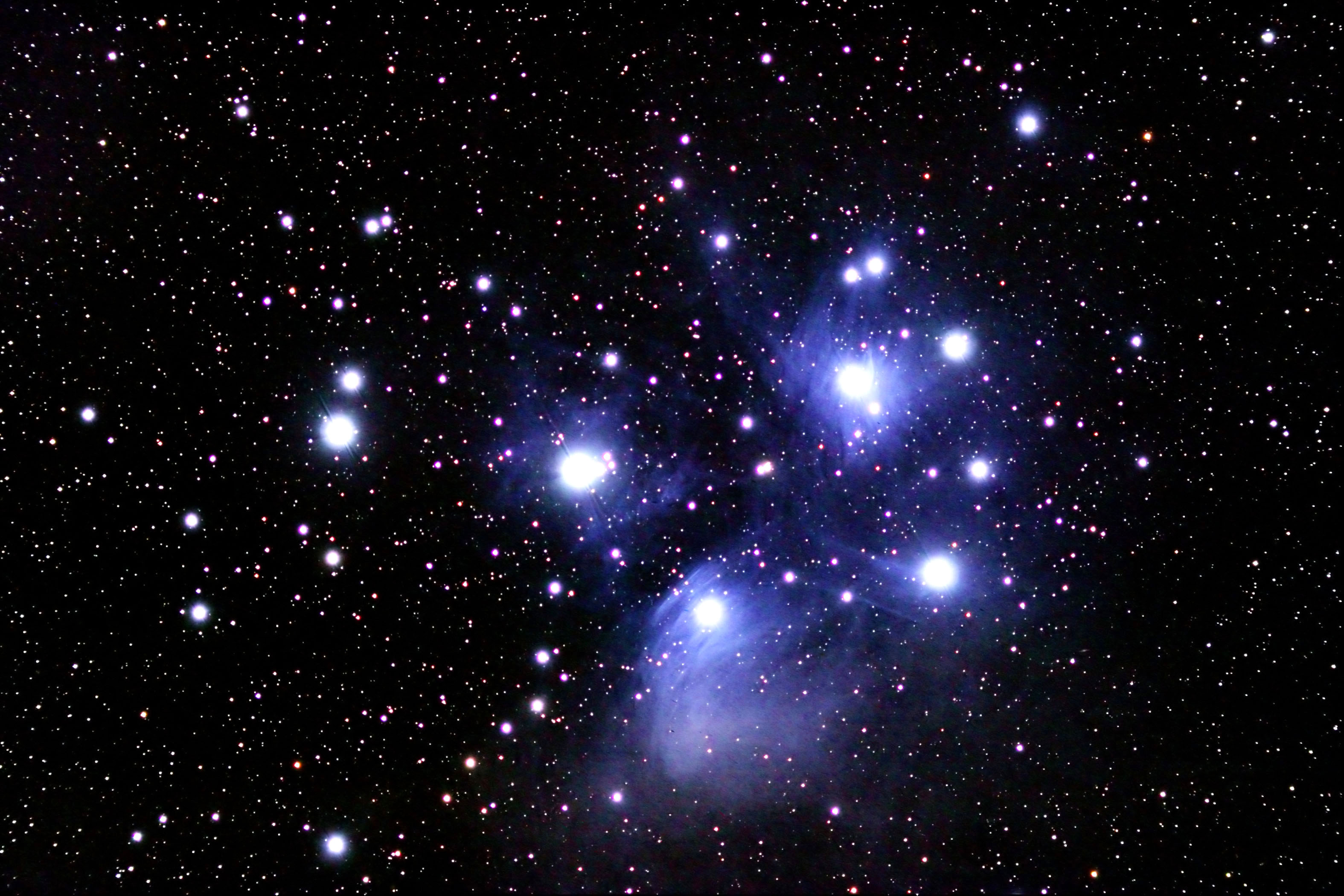 The Seven Sisters of Pleiades Gaze Hawaii