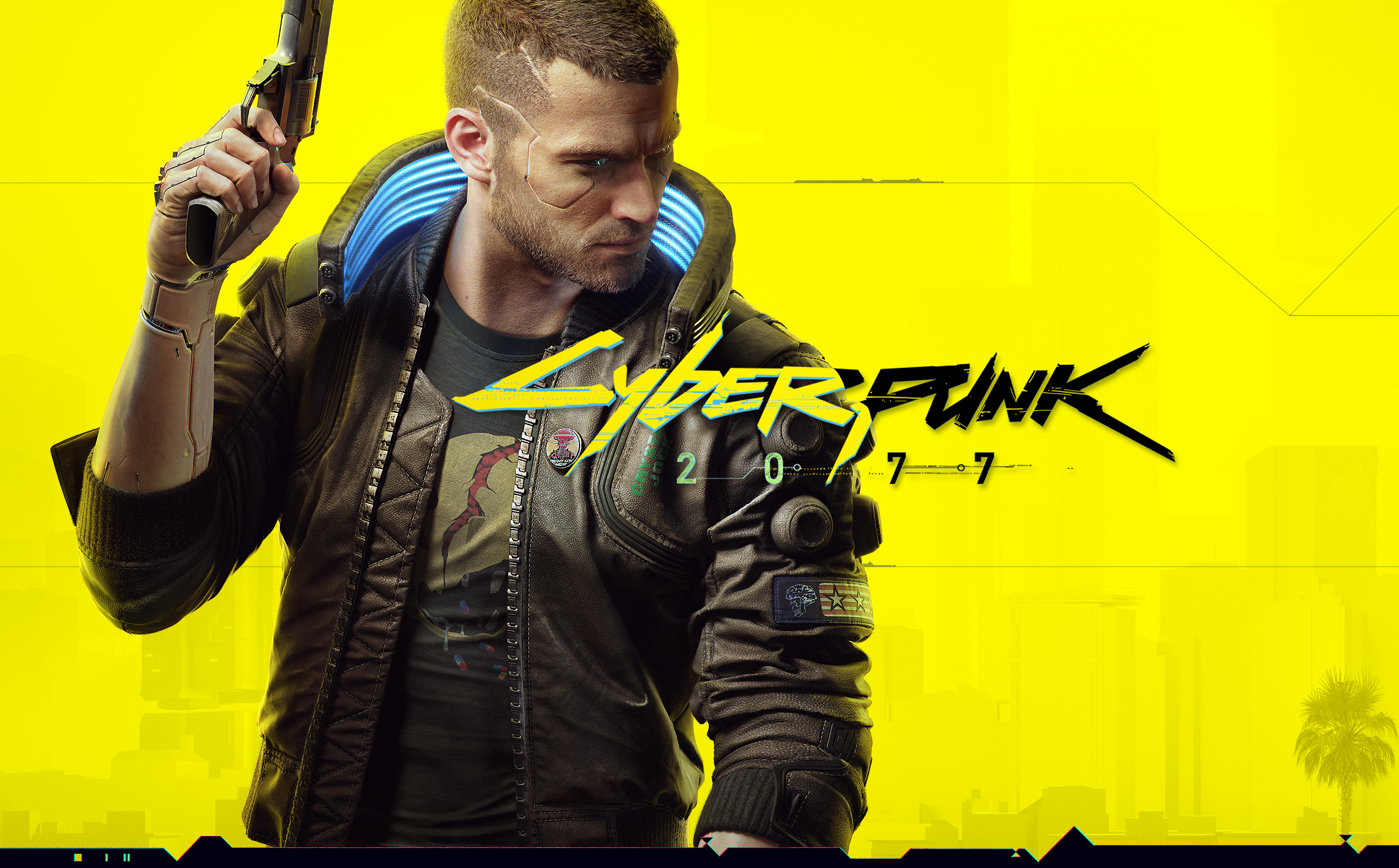 4k Male V Cyberpunk 2077 Wallpaper