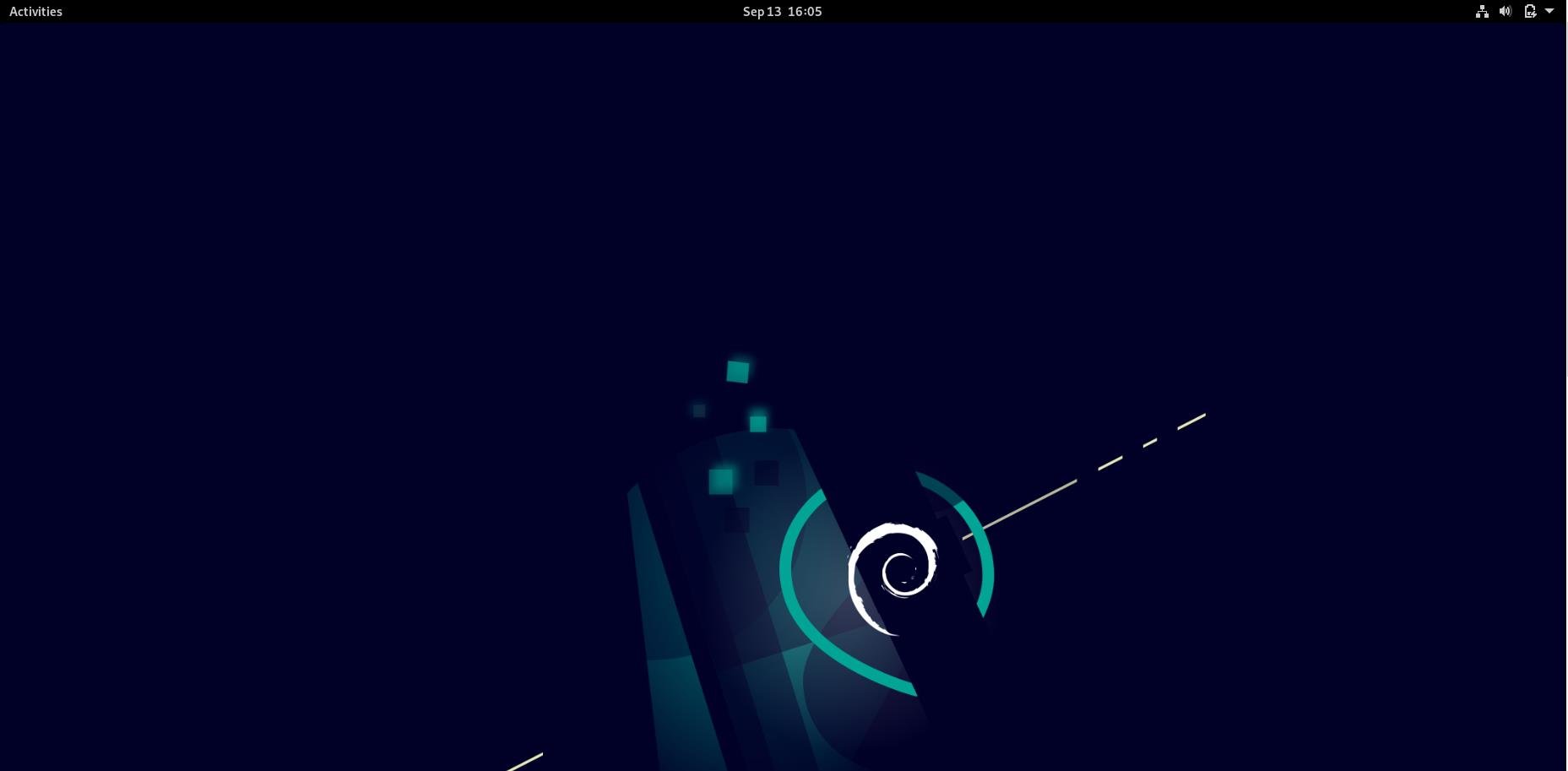 How to change background on Debian 11