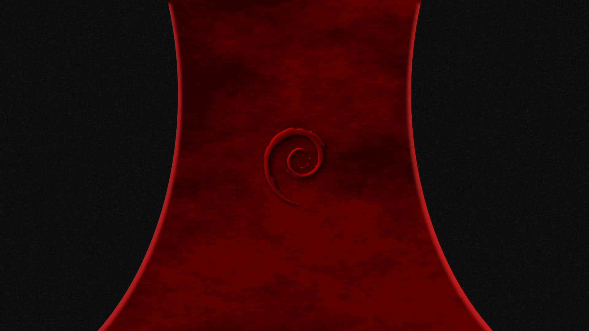 Debian Wallpaper in 4 colors