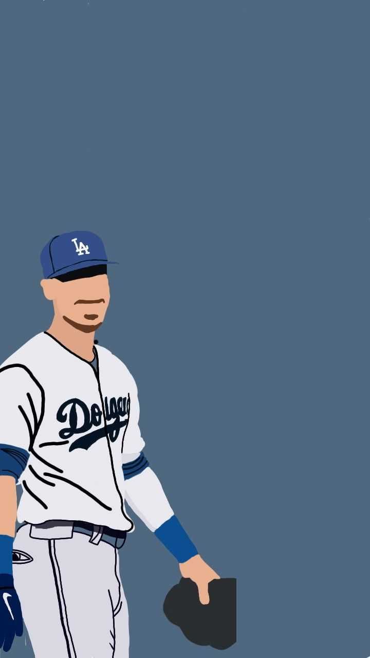iPhone Cody Bellinger Wallpaper. Dodgers baseball, Cody bellinger, Baseball background