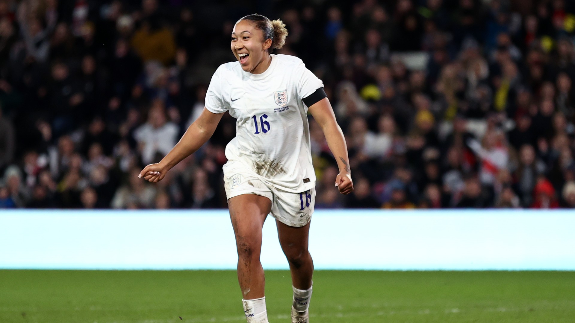 Superstar' Lauren James arrives on world stage with first England goal