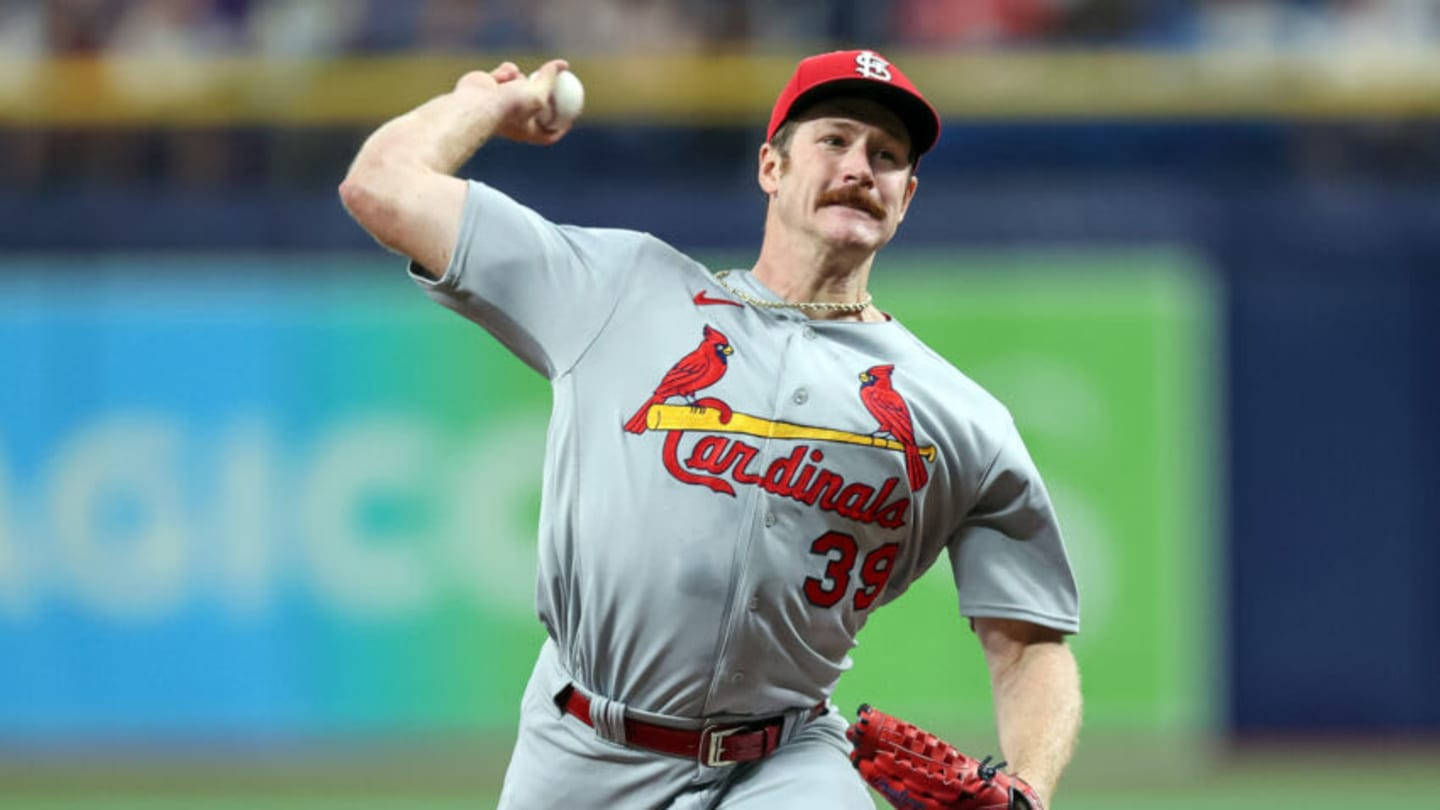 Download Professional Baseball Pitcher Miles Mikolas Wallpaper
