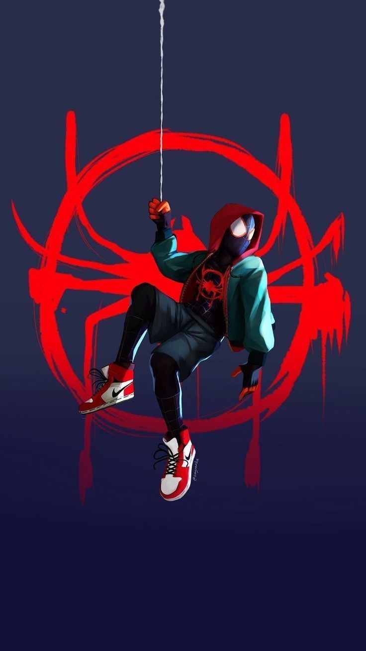 Background Miles Morales Wallpaper Discover more American, Character, Comic Book, Fictional, Miles Morales wallpap. Marvel spiderman art, Spiderman, Spiderman art