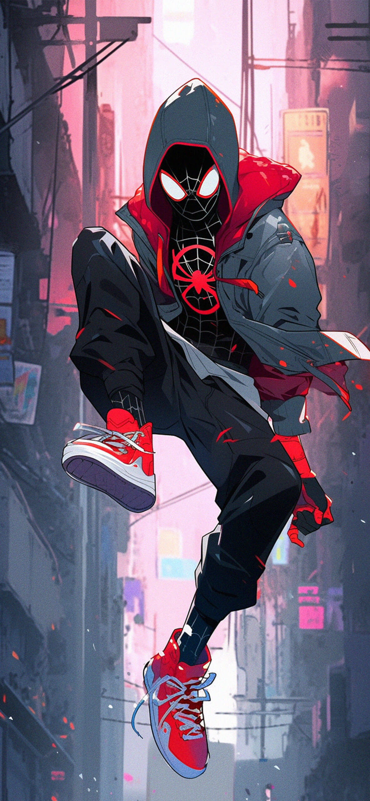 Miles Morales Spider Man Heroic Wallpaper