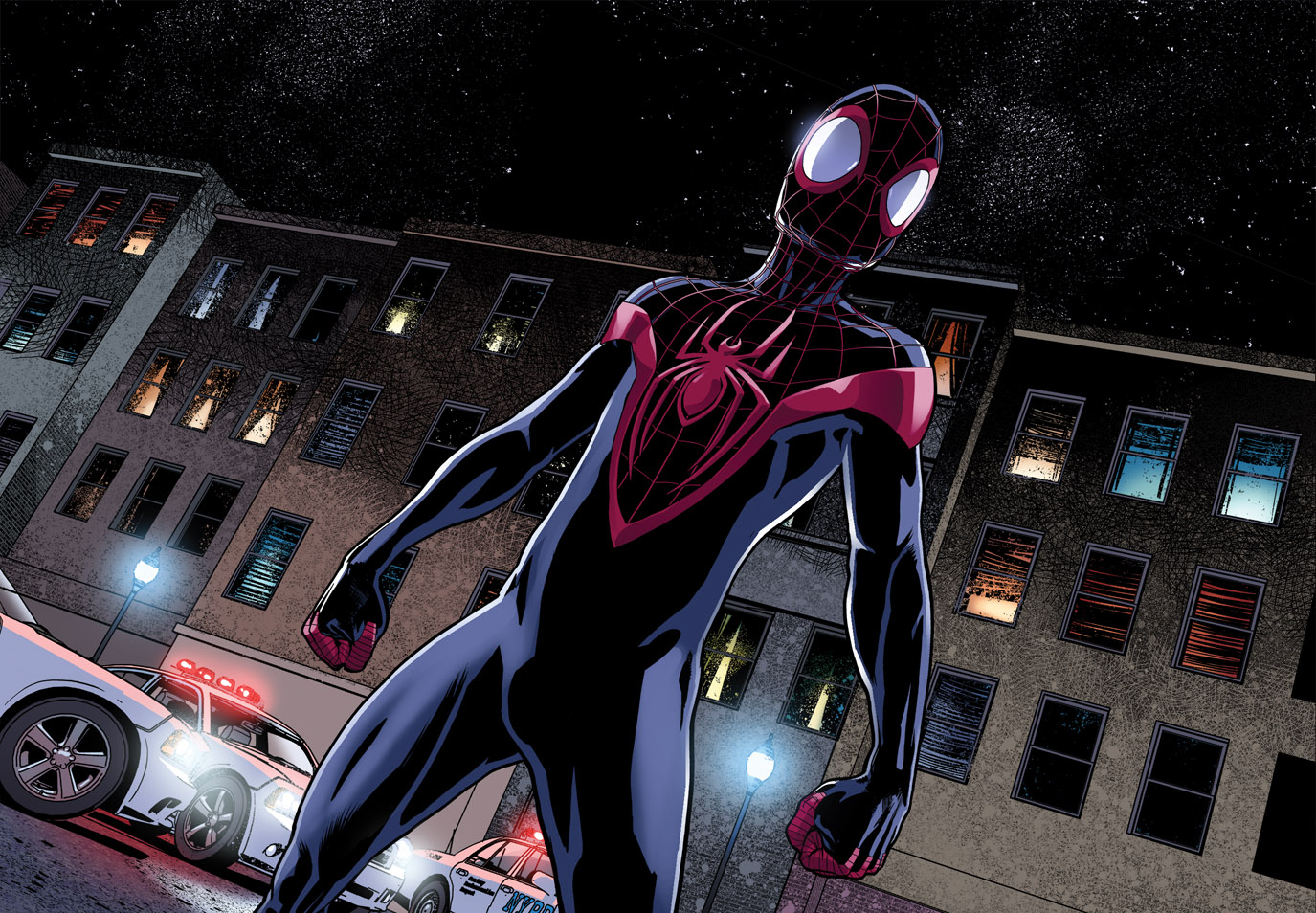 HD desktop wallpaper: Spider Man, Comics, Miles Morales, Ultimate Comics: Spider Man download free picture