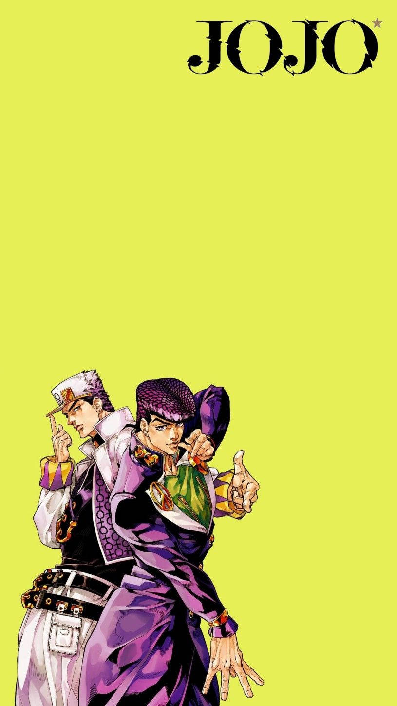 Download Purple Attire Of Jojo iPhone Wallpaper