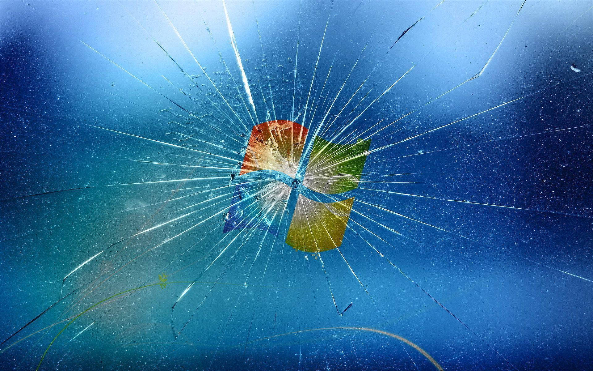 Broken Monitor Wallpaper