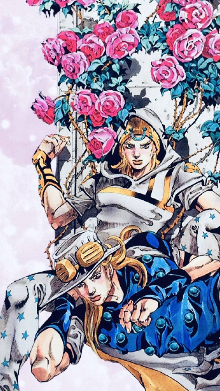 Download Jojo Phone Pink Roses Wallpaper