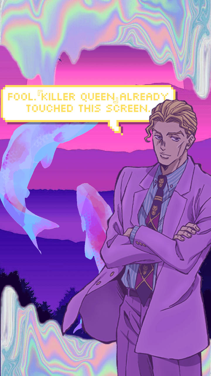 Download Jojo Phone Yoshikage Kira Wallpaper