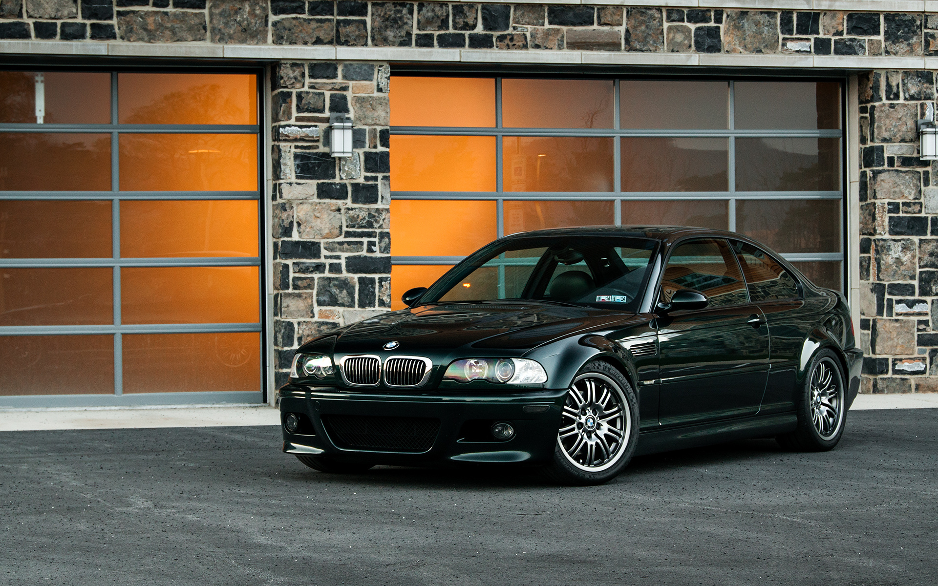 Desktop Wallpaper BMW E46 M3 Black Cars 1920x1200