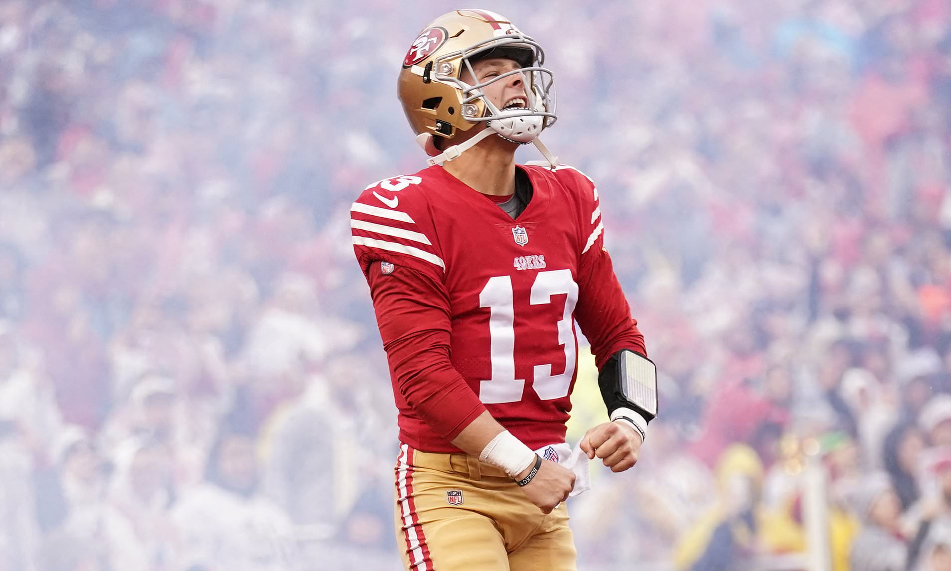 Brock Purdy has 'already won San Francisco's 2023 quarterback battle' against injured Trey Lance. Daily Mail Online