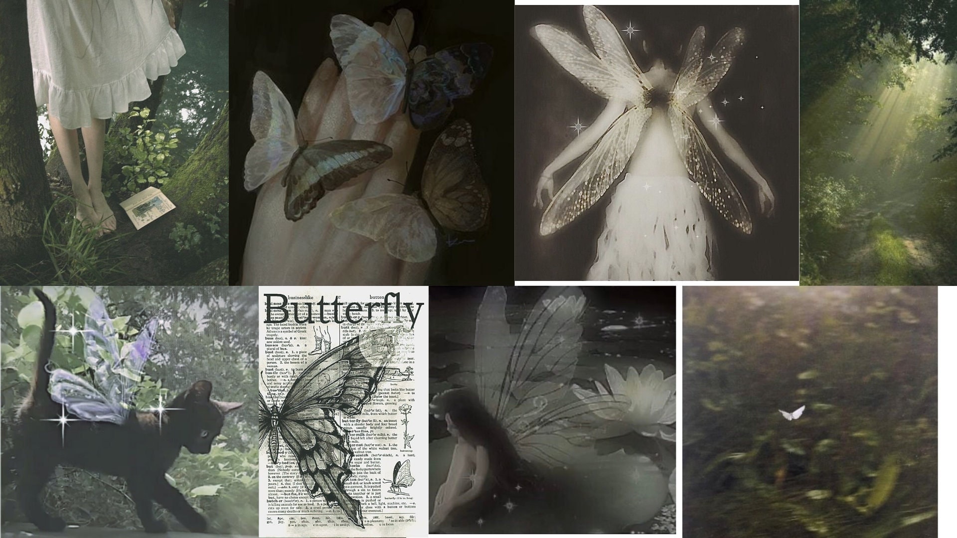 Fairy Grunge Poster Set / Fairy Grunge
