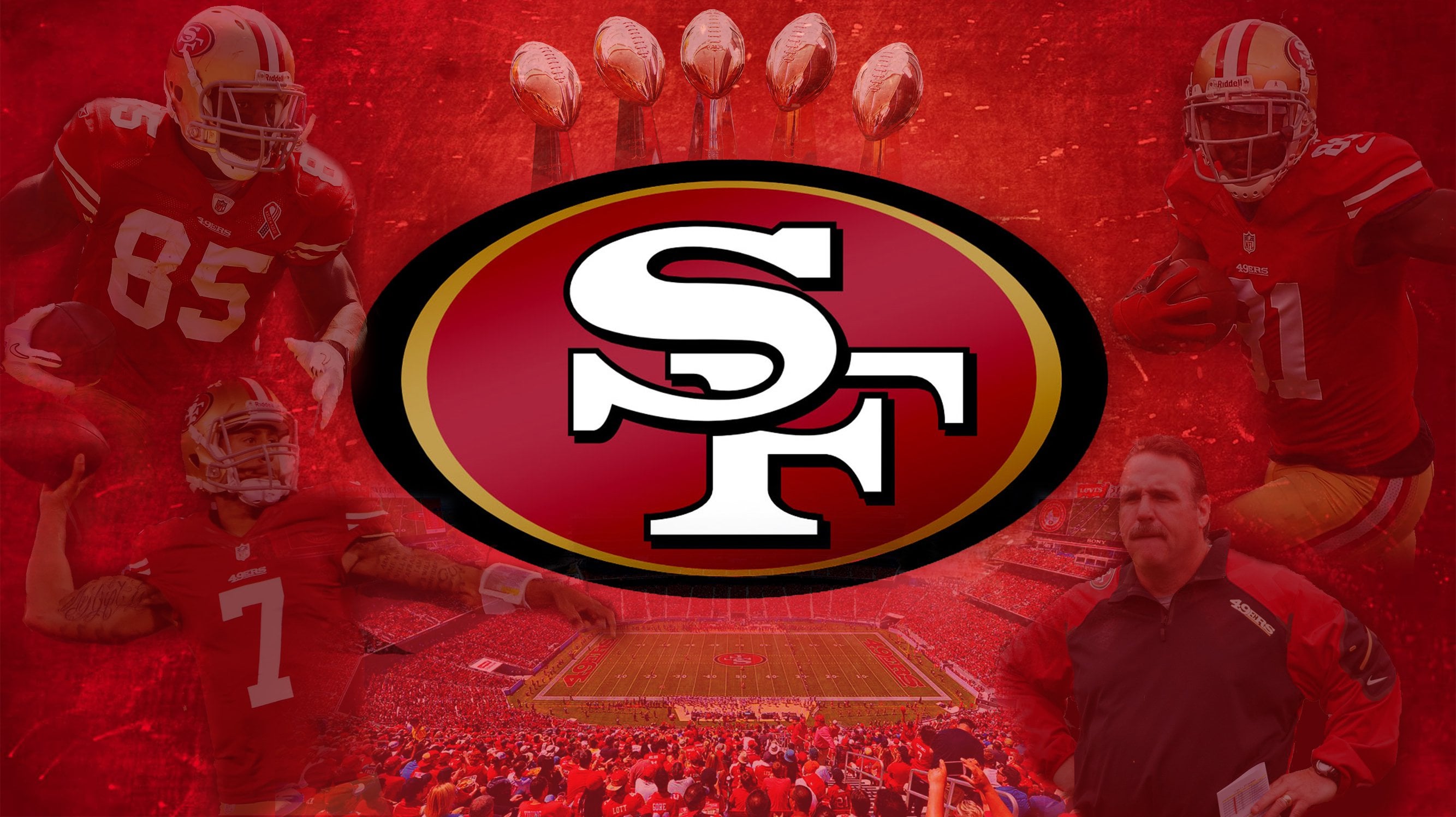 Made a Desktop Wallpaper. By a 49er fan