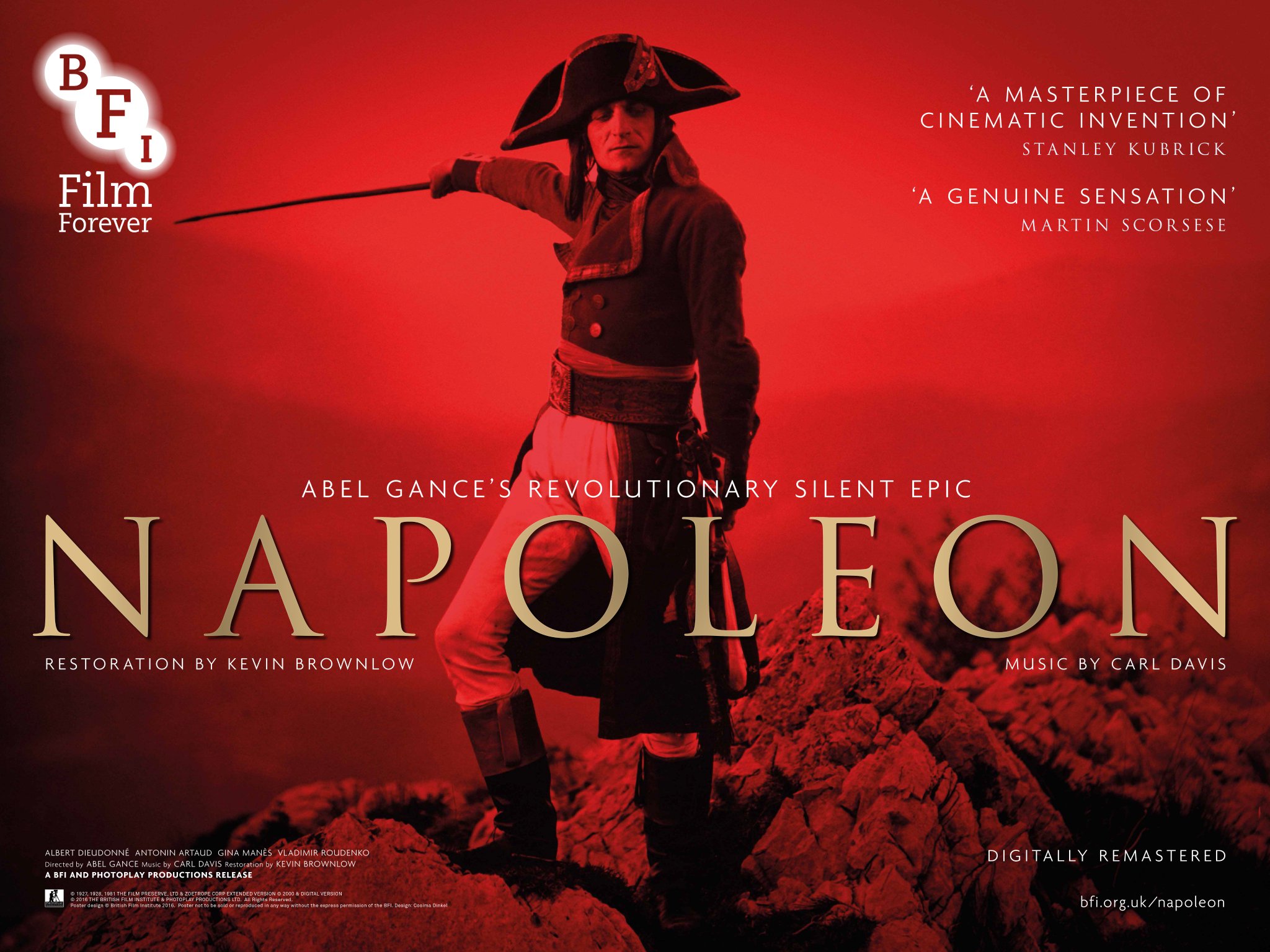 Kevin Brownlow's Napoléon To Make Long Awaited Début On Home Video