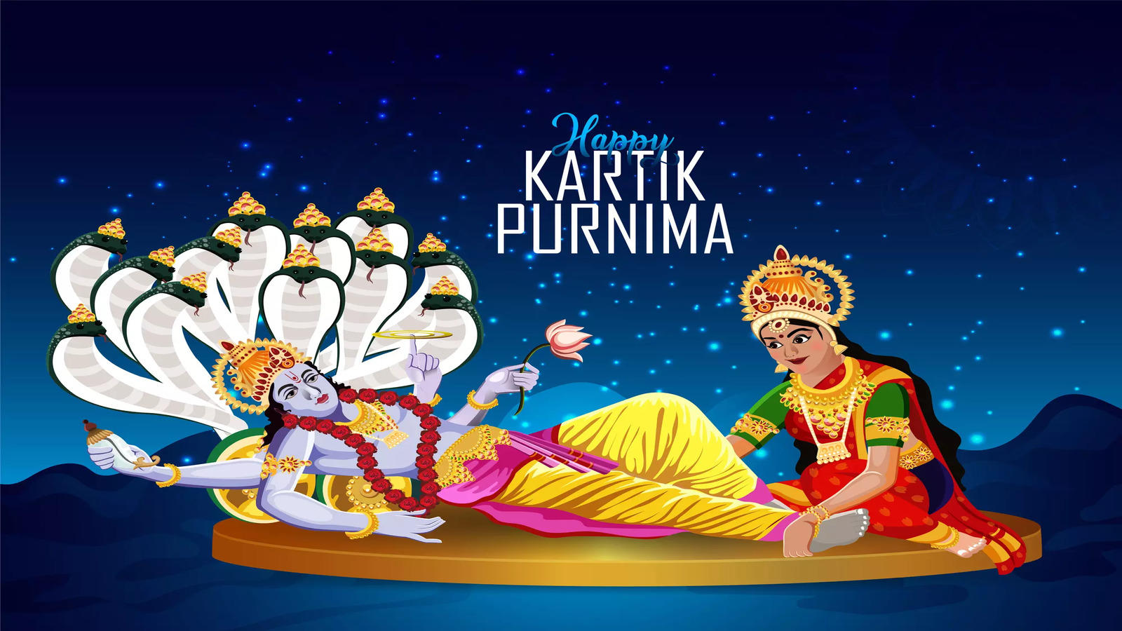 Krishna: Kartik Purnima 2023: On this day, Lord Vishnu is invoked for good fortune Economic Times