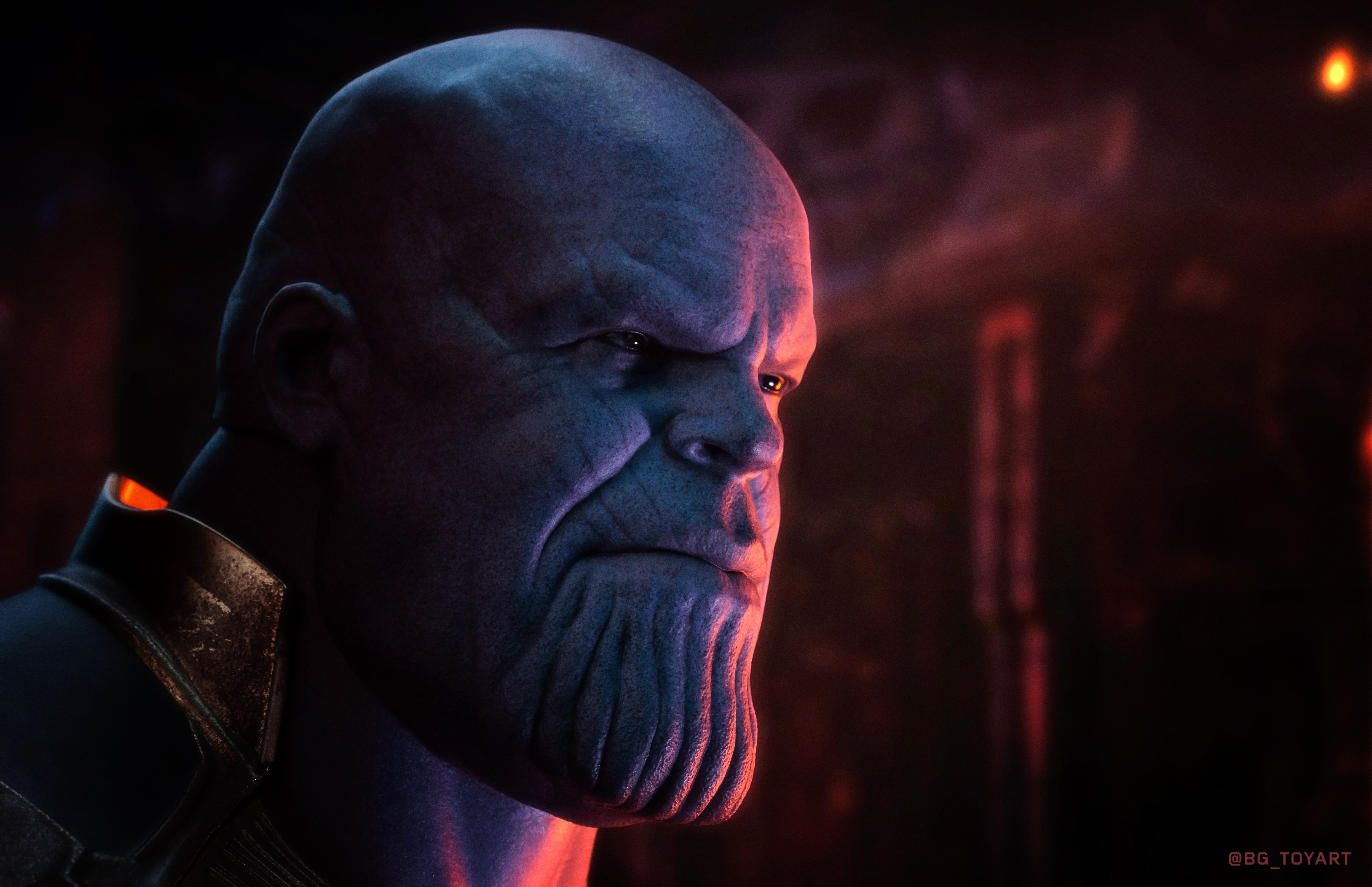 4K Thanos Wallpaper and Background Image