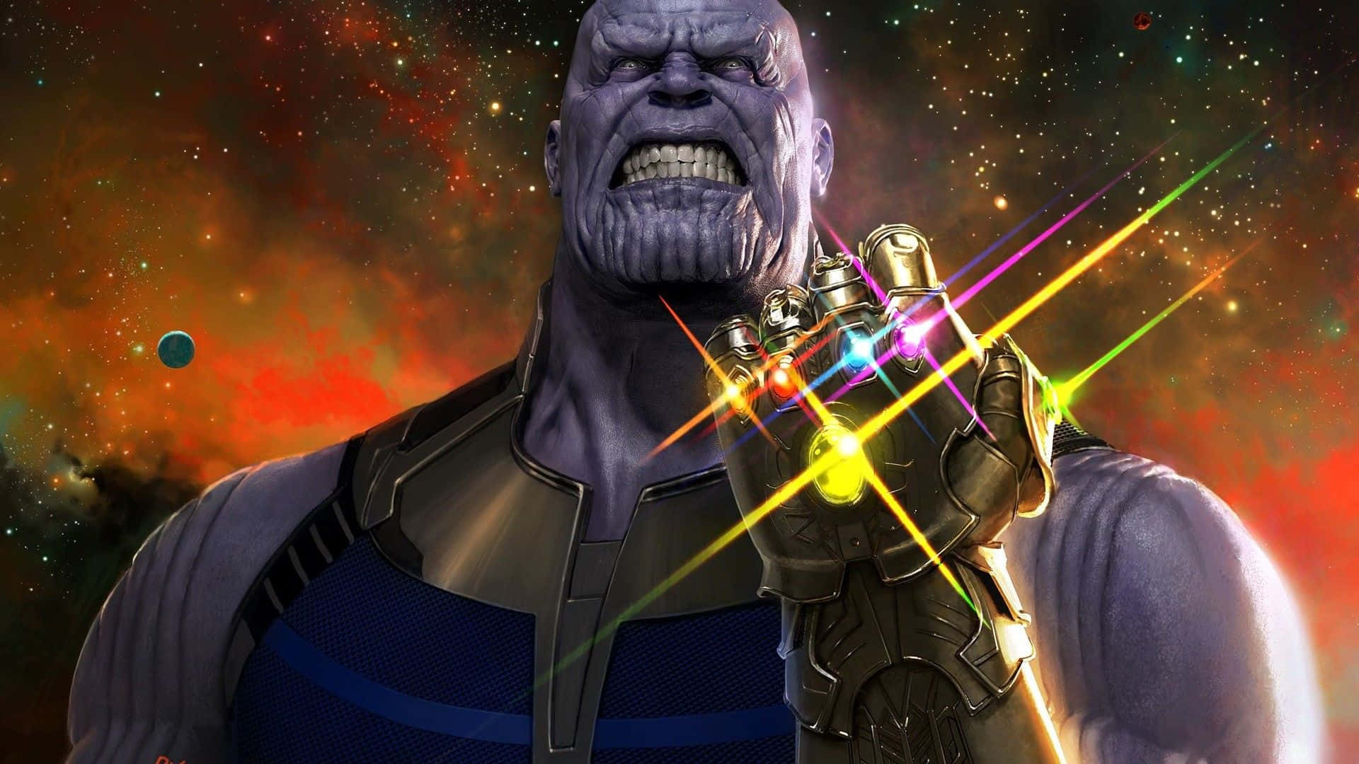 Thanos 4k Digital Wallpaper