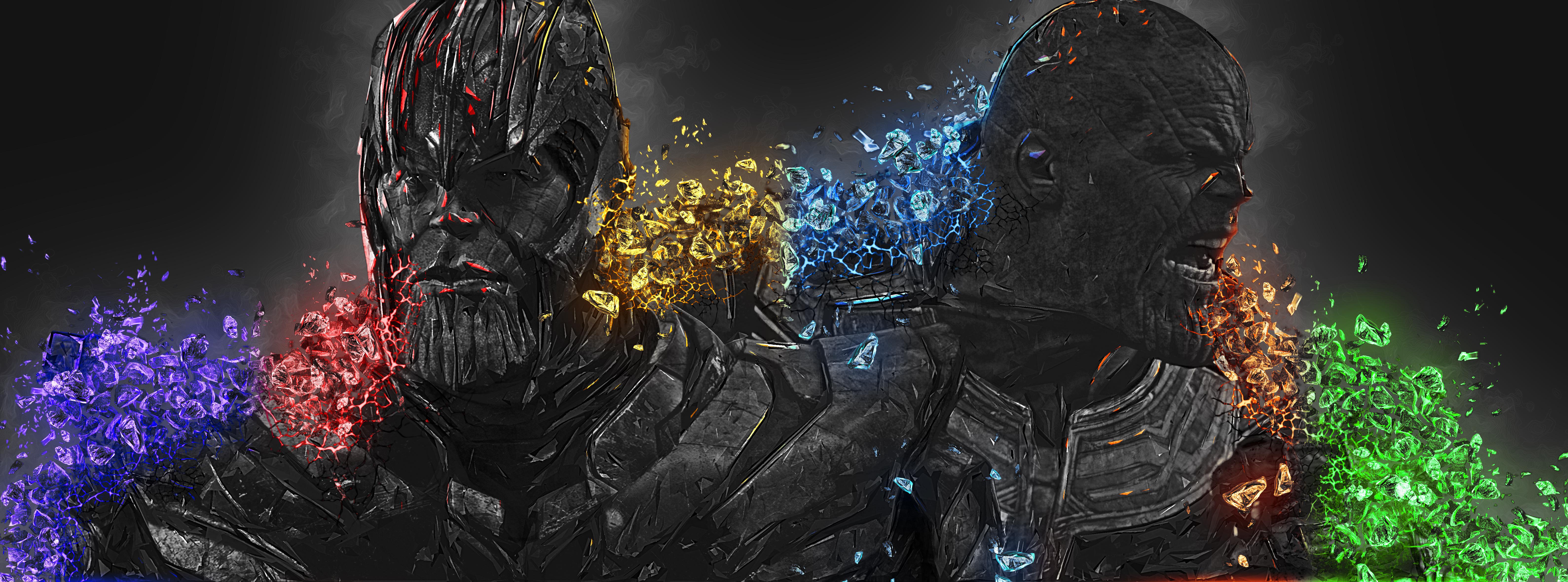 Infinity War & Endgame Thanos [5120×2160]
