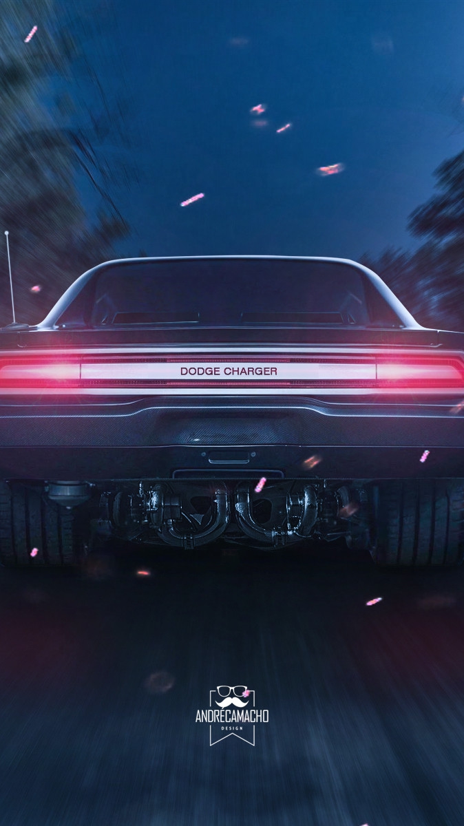 Dodge Charger 1970 iPhone Wallpaper