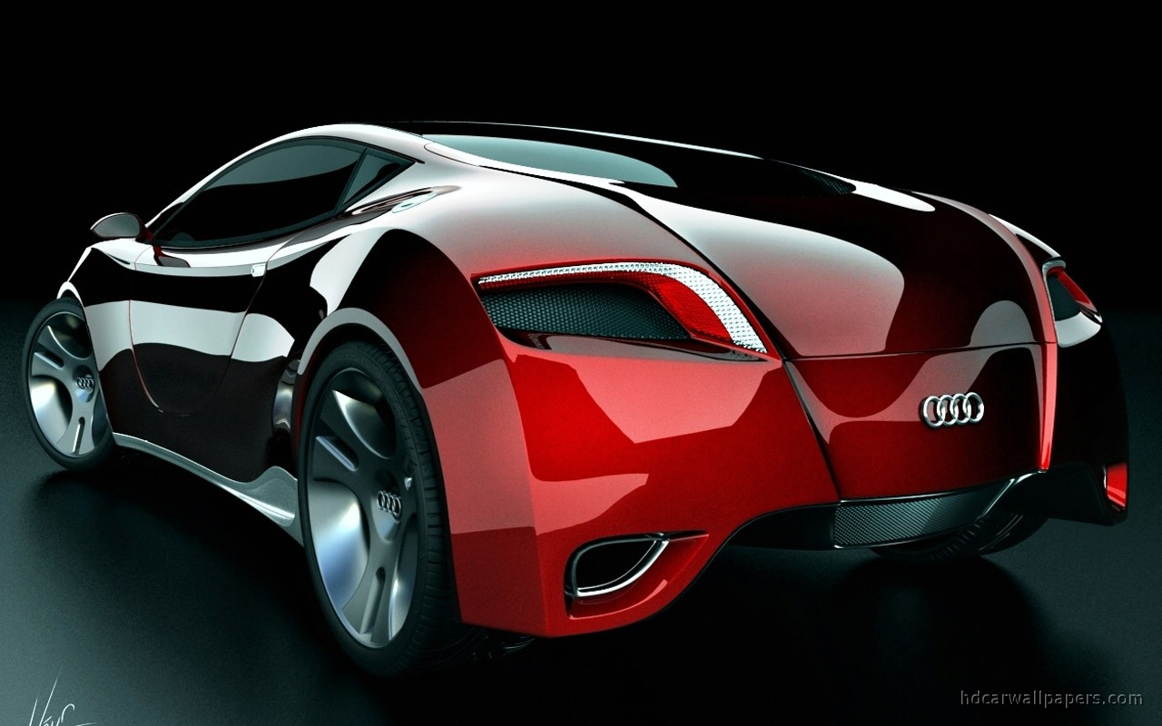 Audi Concept Rear Wallpaper Car Wallpaper