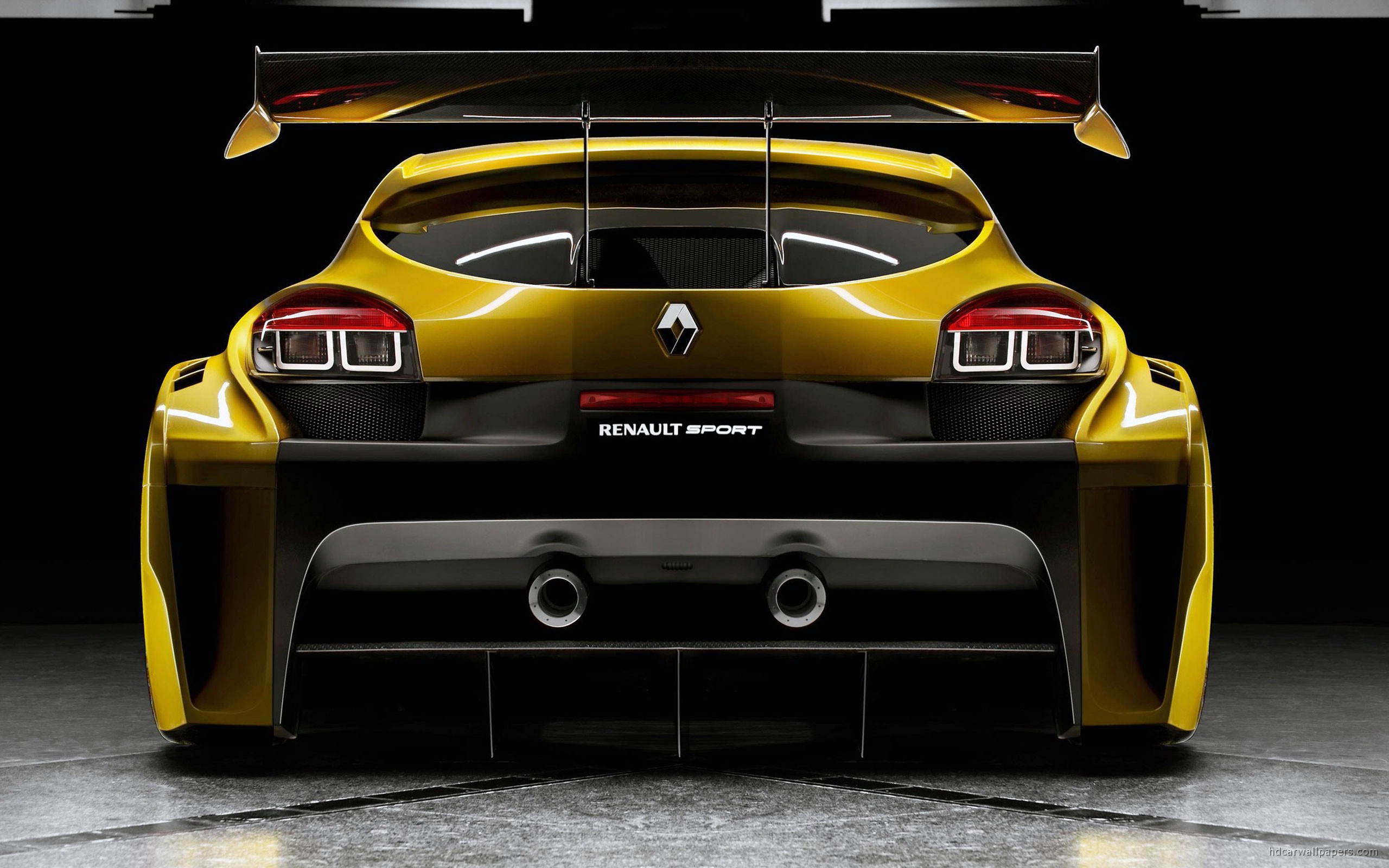 Renault Megane Trophy Back Wallpaper Car Wallpaper