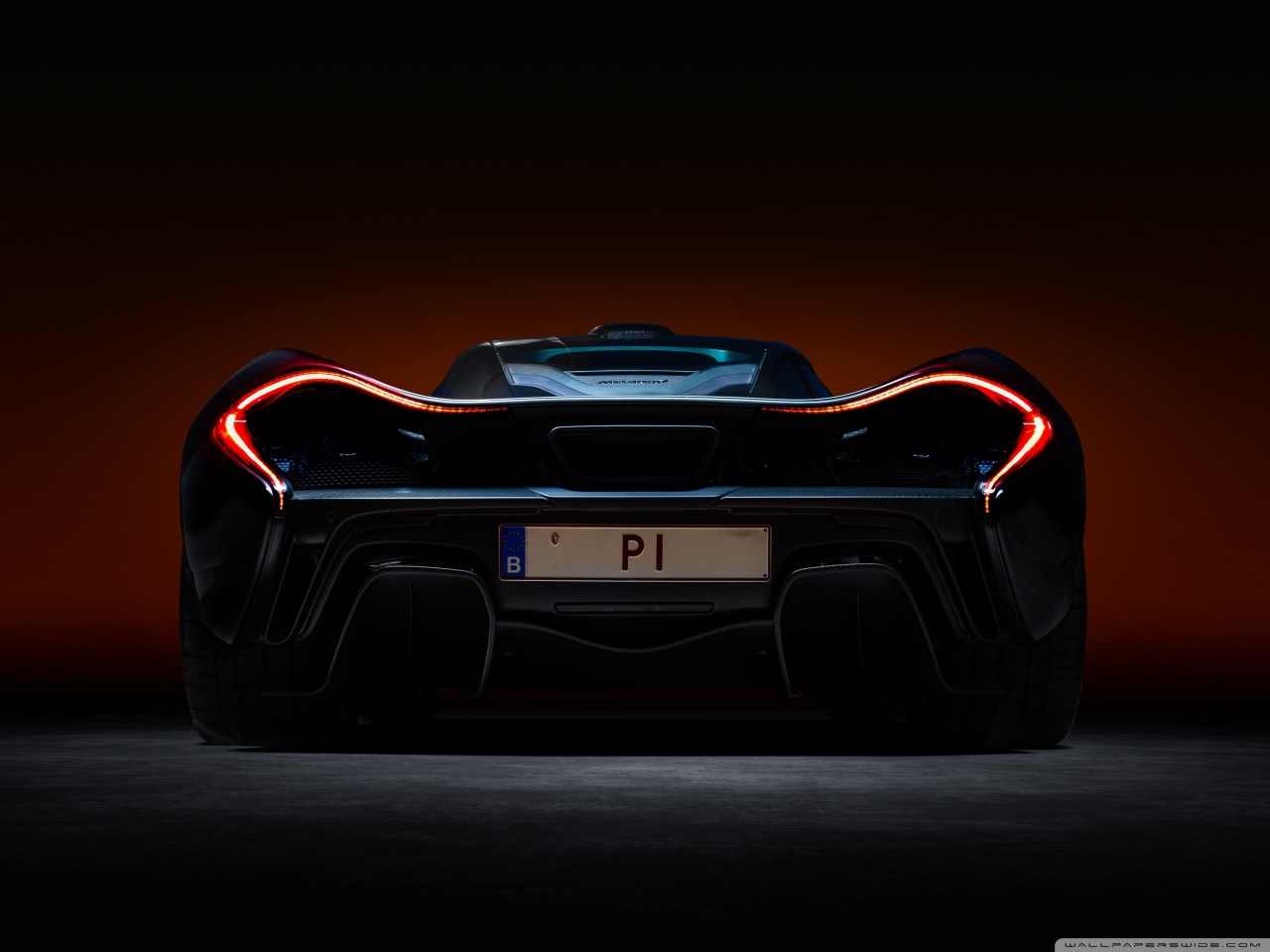 McLaren P1 Sports Car rear Ultra HD Desktop Background Wallpaper for 4K UHD TV, Widescreen & UltraWide Desktop & Laptop, Multi Display, Dual Monitor, Tablet