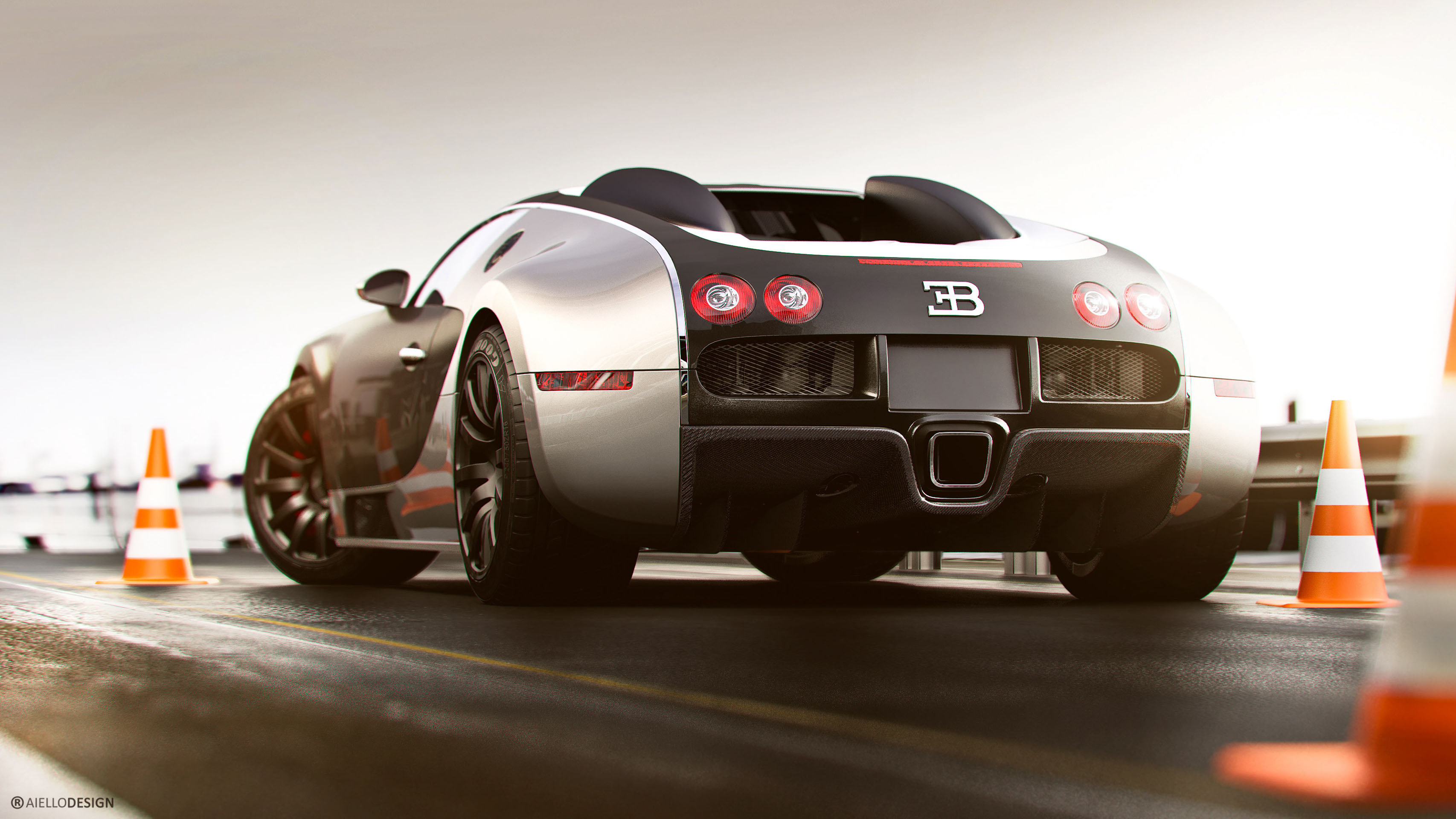 Bentley Supercar Rear view Wallpaper Car Wallpaper