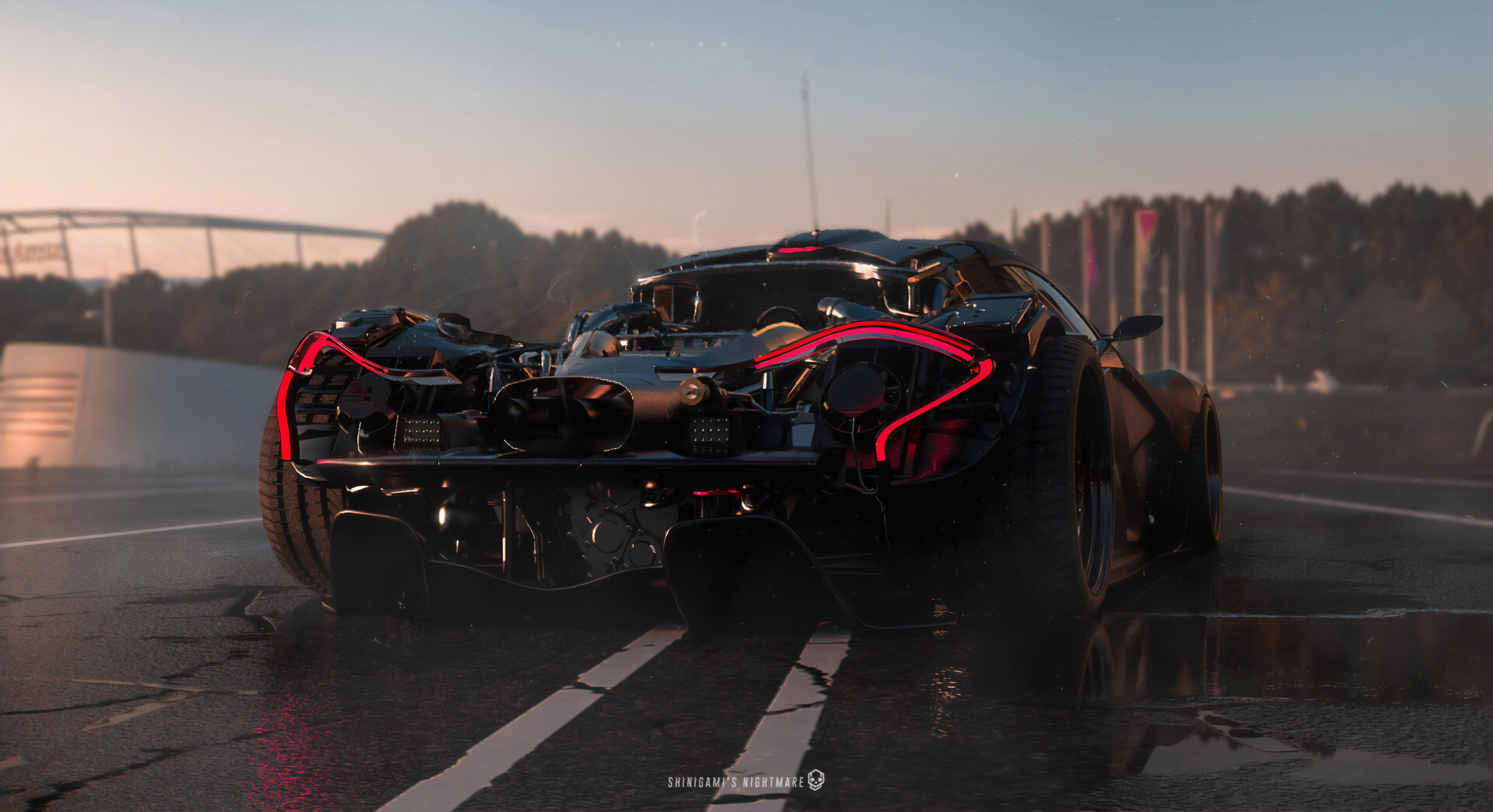 Mclaren Back Side, HD Cars, 4k Wallpaper, Image, Background, Photo and Picture