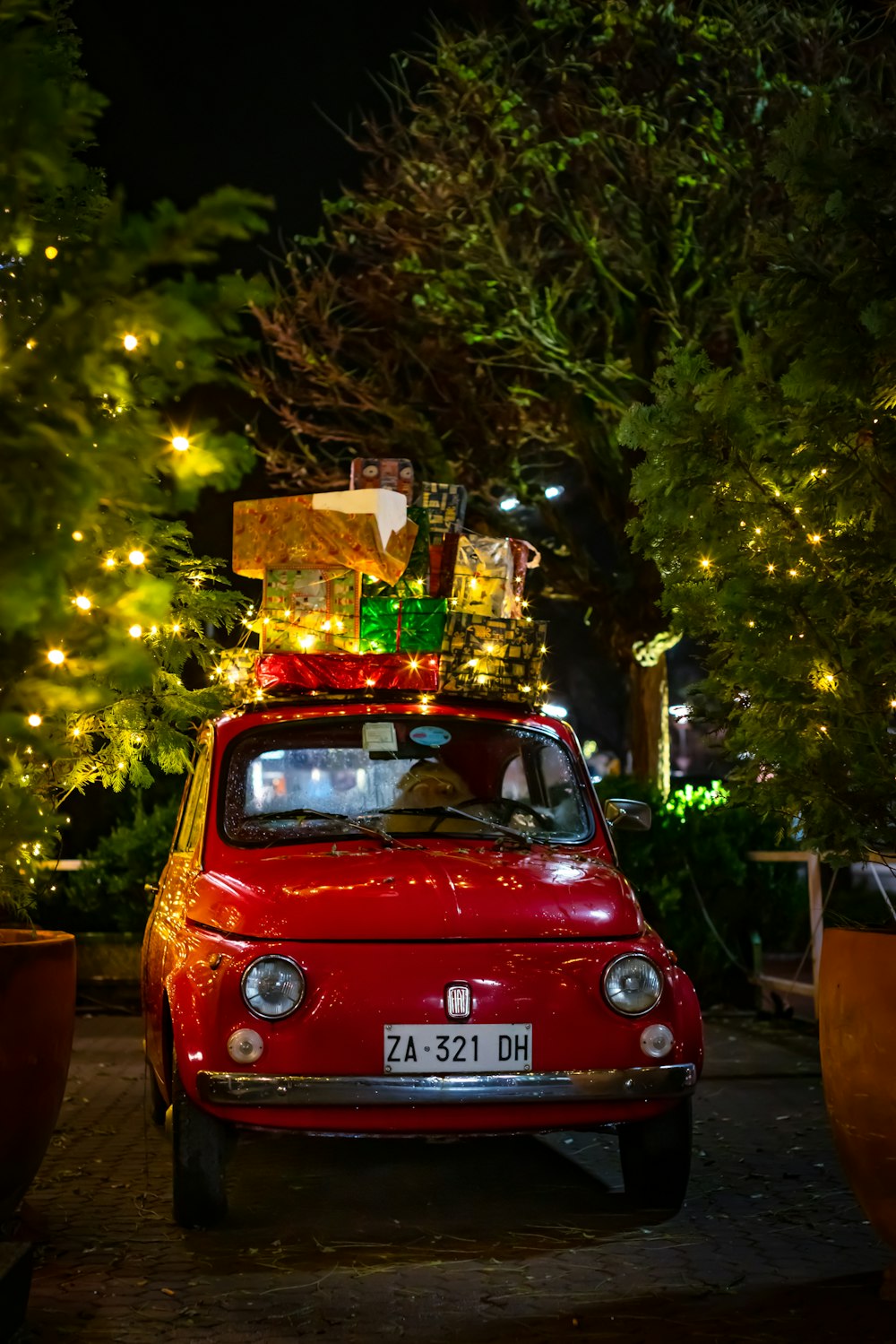 Christmas Car Picture. Download Free Image