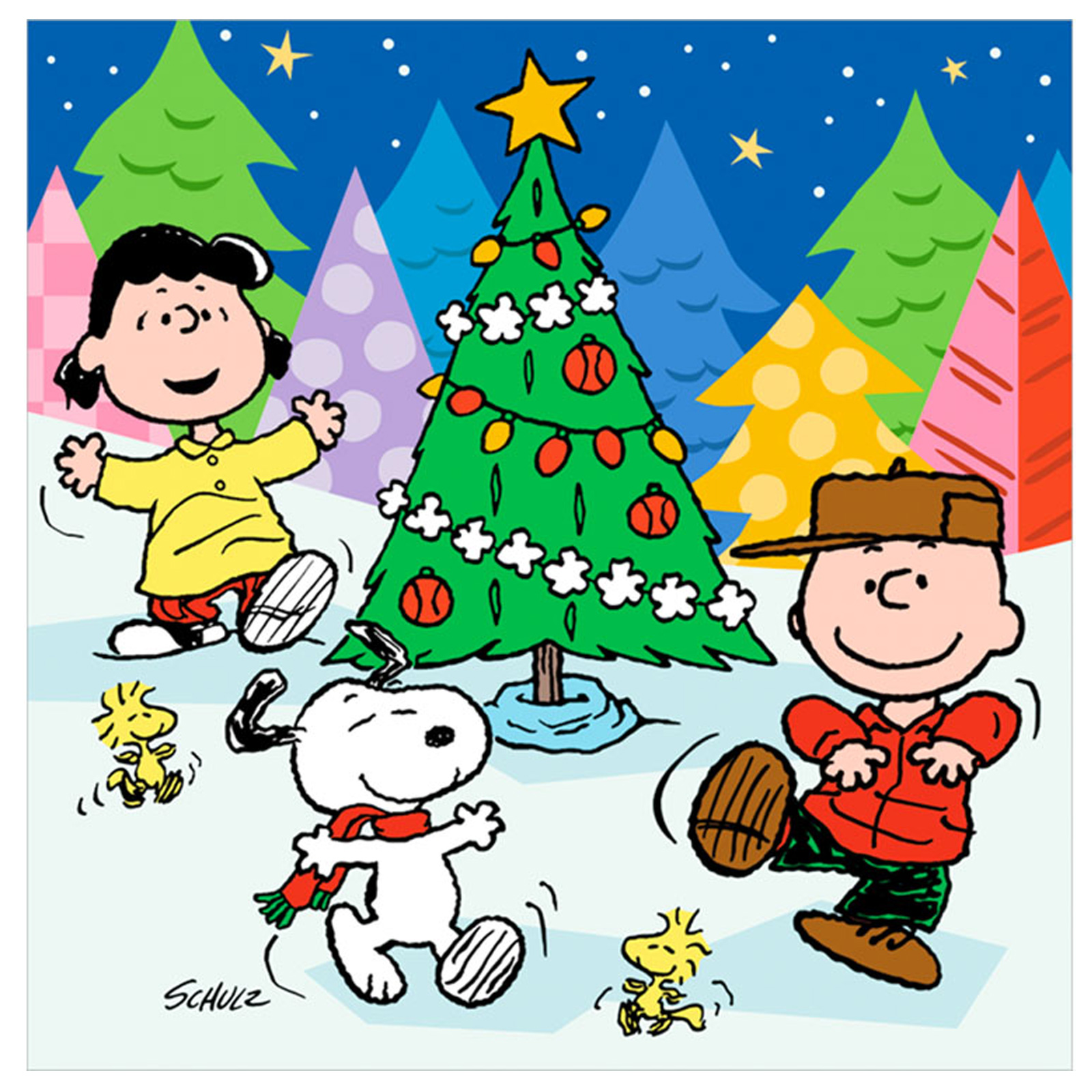 CHARLIE BROWN peanuts comics snoopy christmas f wallpaperx1600