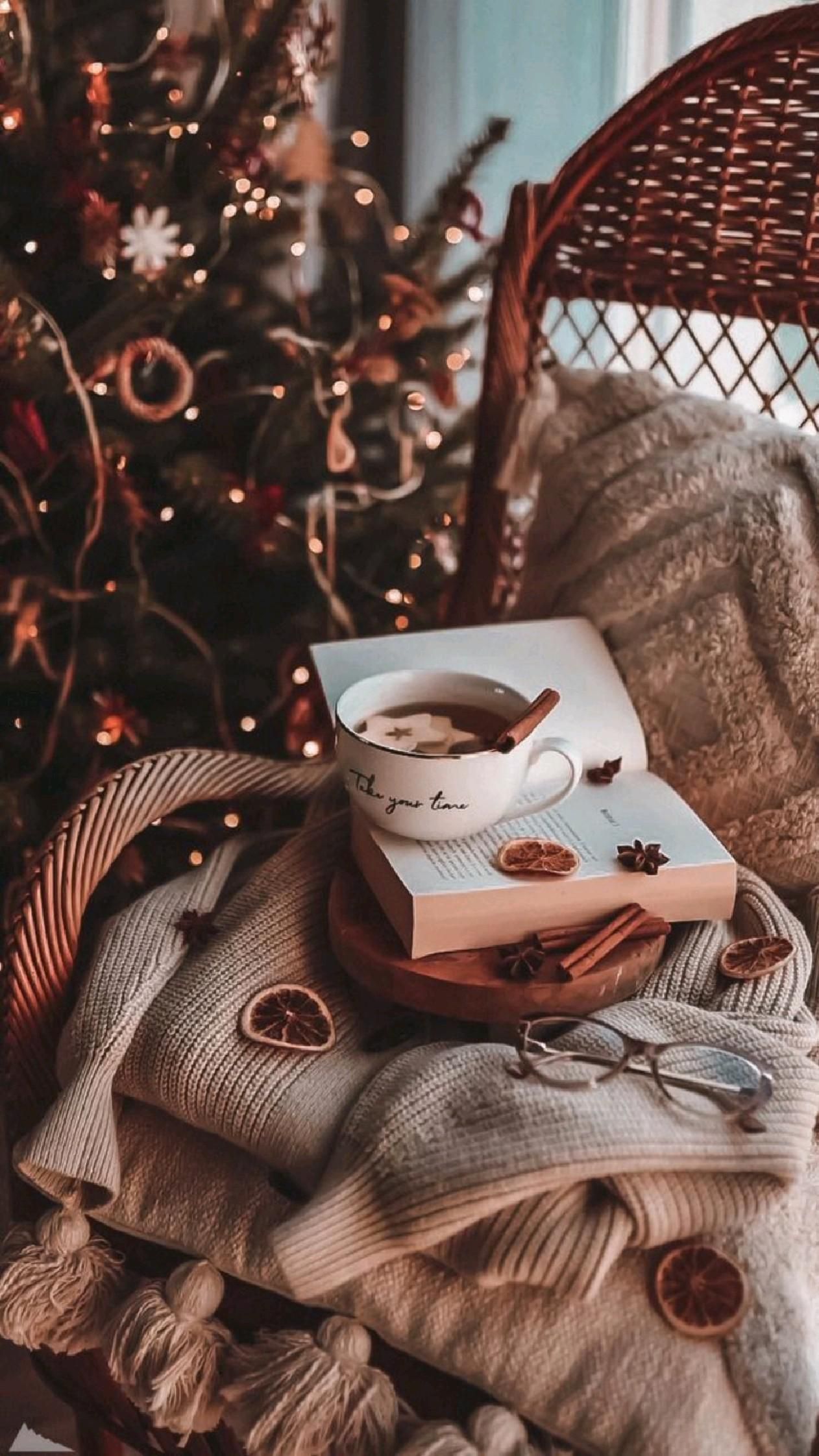 Cozy Winter vibes. Cute christmas wallpaper, Christmas phone wallpaper, Christmas wallpaper