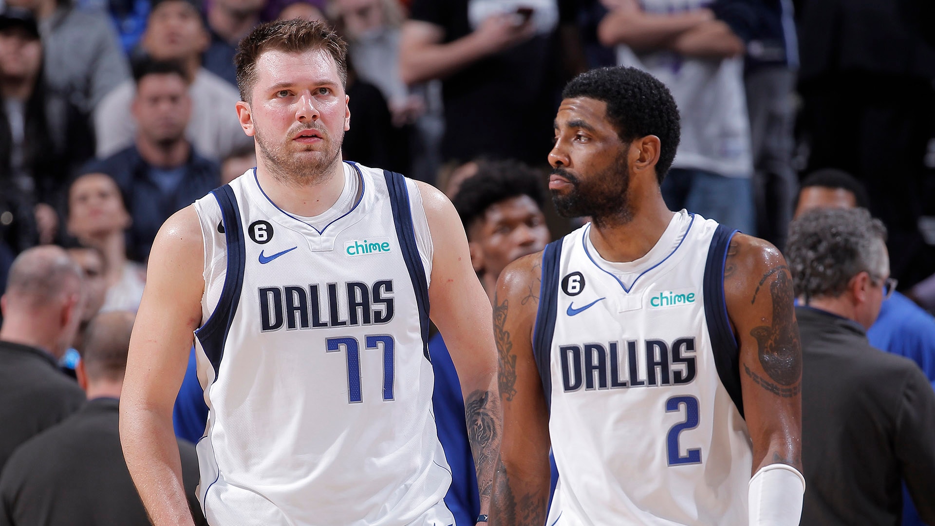Luka Doncic hopes for 'way better' pairing with Kyrie Irving this season