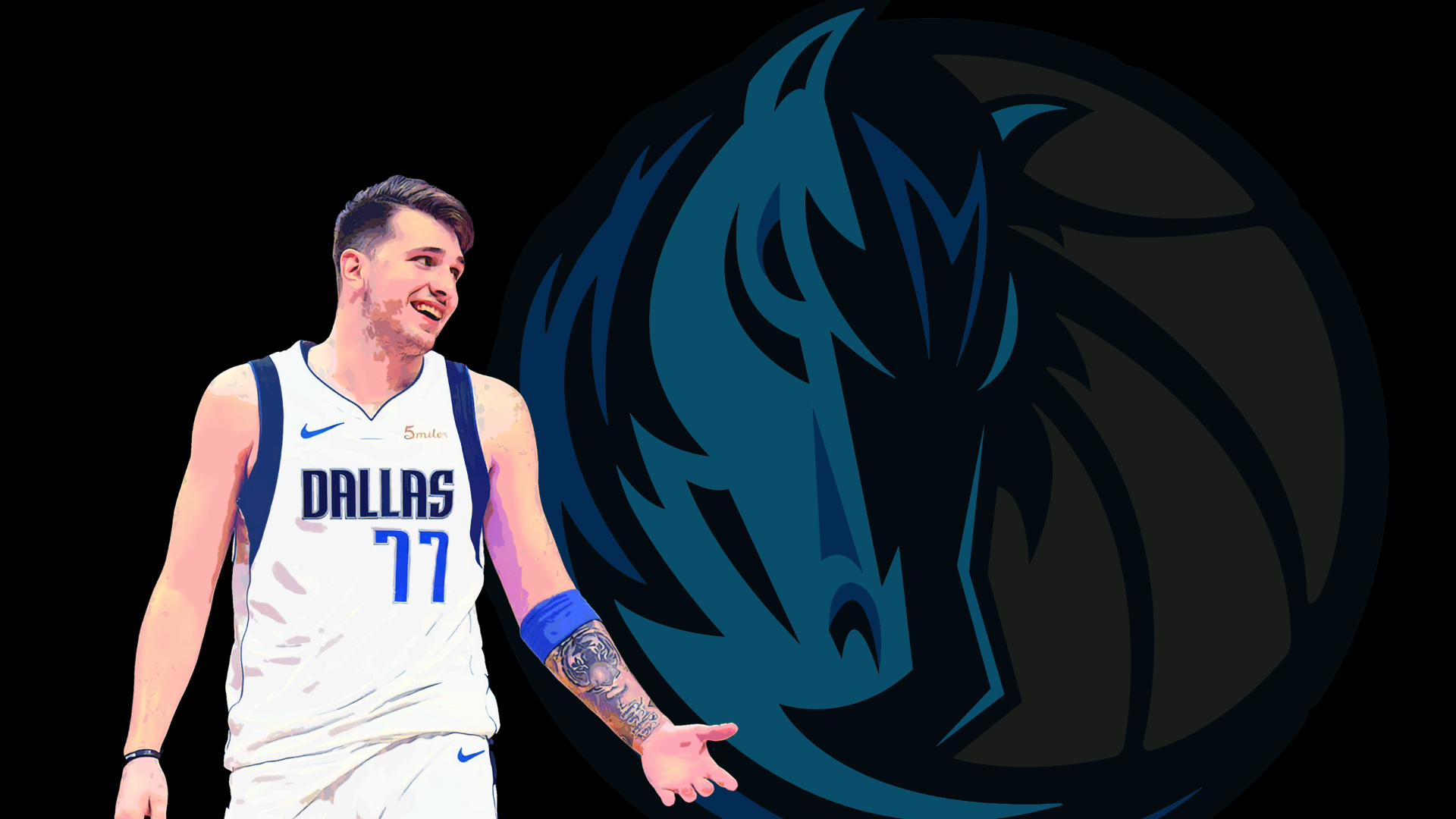 Luka Dončić HD Wallpaper and Background