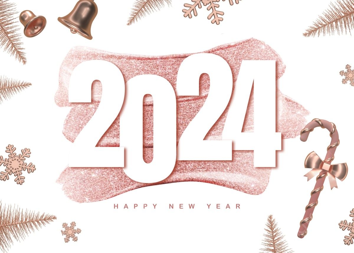 Happy New Year 2024 Background And Picture HD. Happy new, Happy new year, Christmas profile picture