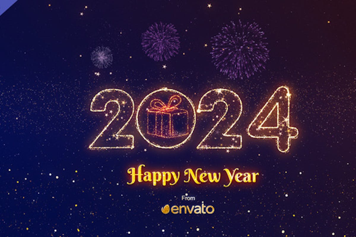 Happy New Year 2024 Greetings, Video