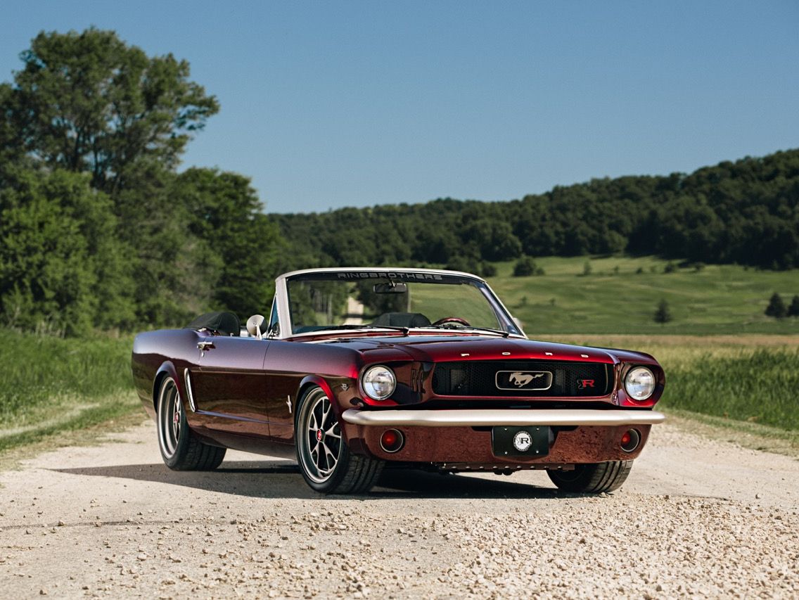 Ringbrothers Creates Custom '60s Mustang With A Coyote 5.0L V 8